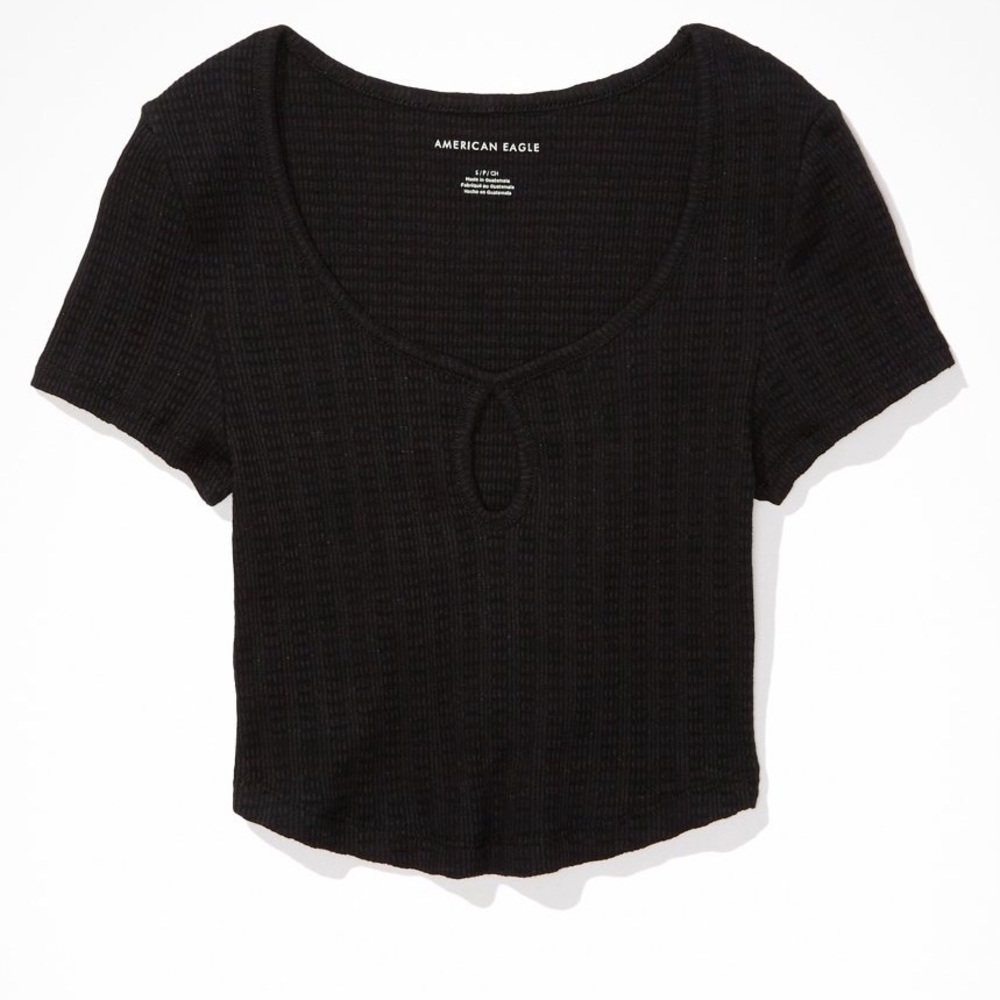 American Eagle Cropped Tee